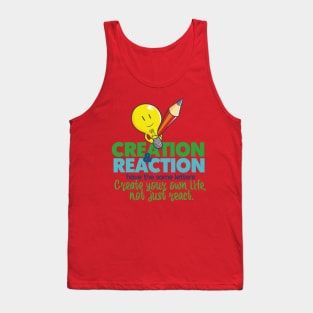 Creation and Reaction Tank Top